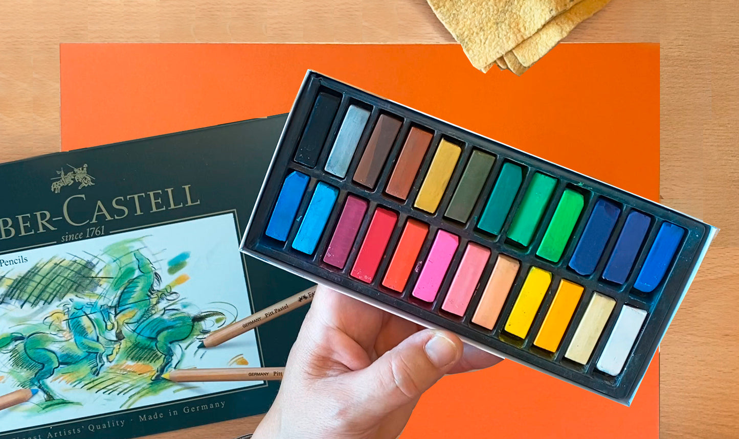 Pastell-Kurs SONNENUNTERGANG MIT BOOT